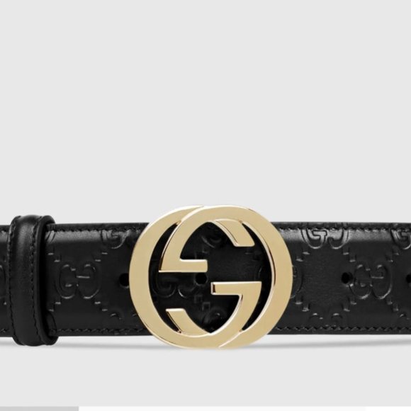Gucci Signature Leather Belt